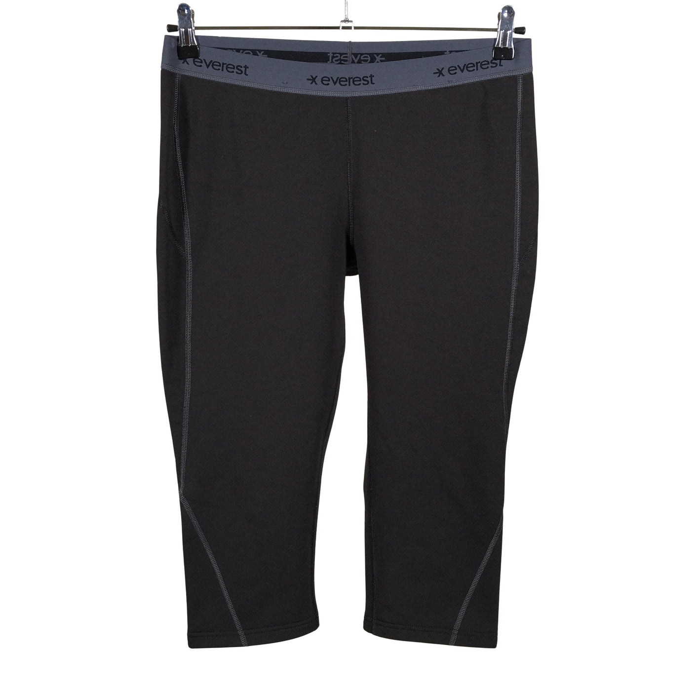 Unisex Everest - Sports capri pants, size 38 - Black (1)