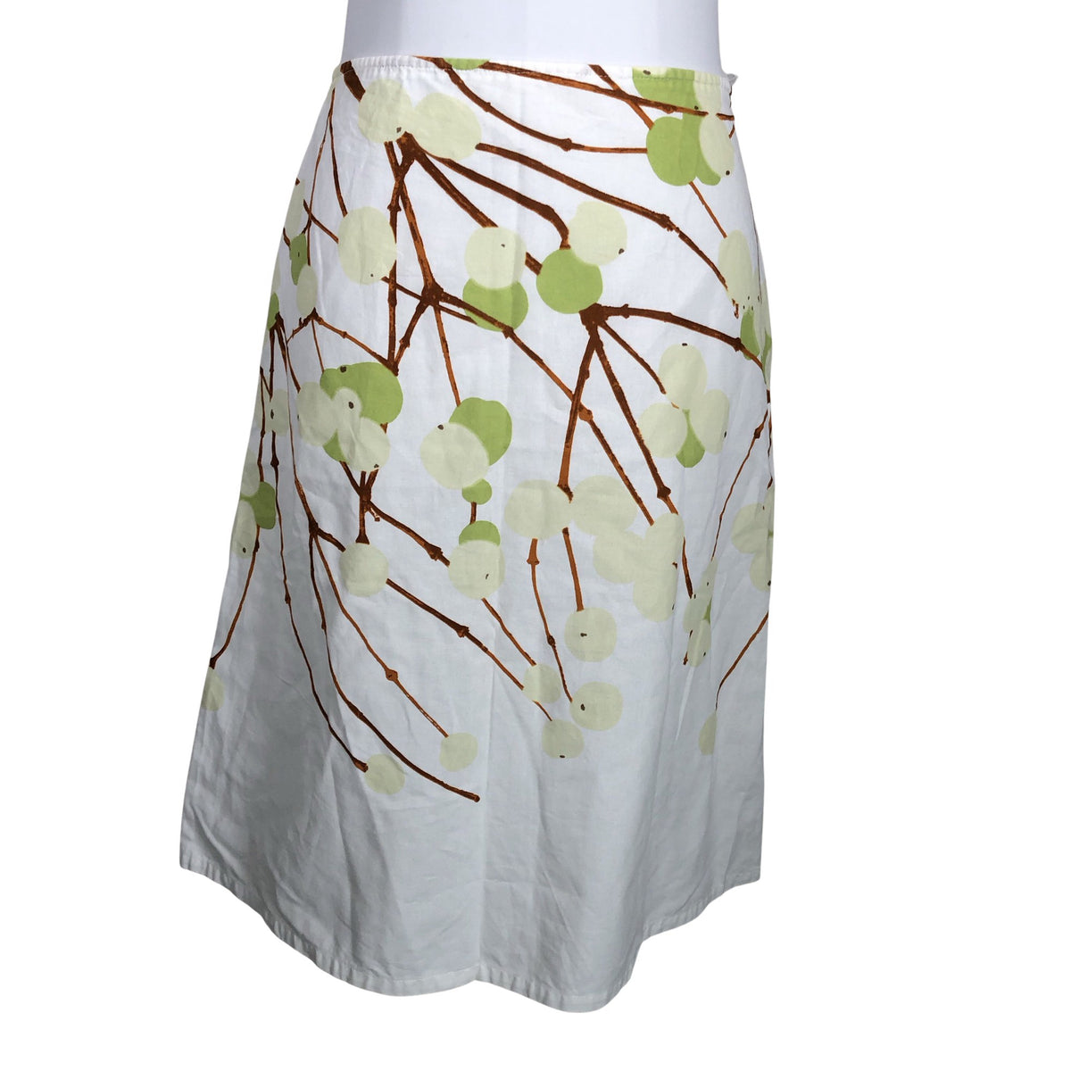 Unisex Marimekko - Fabric skirt, size 38 - White (1)