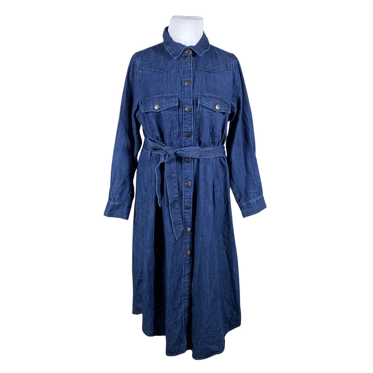 Unisex Zizzi - Denim dress, size 46 - Blue (1)