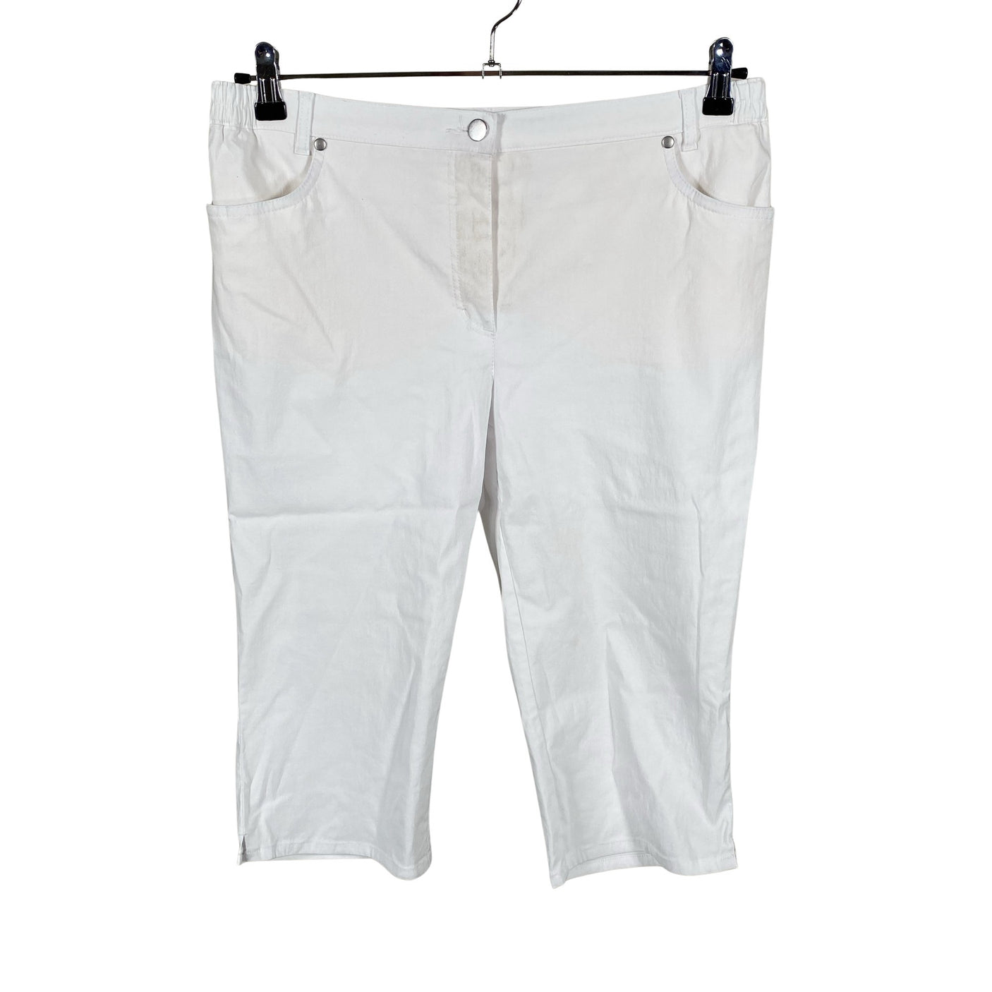 Unisex Goldner - Capri pants, size 42 - White (1)