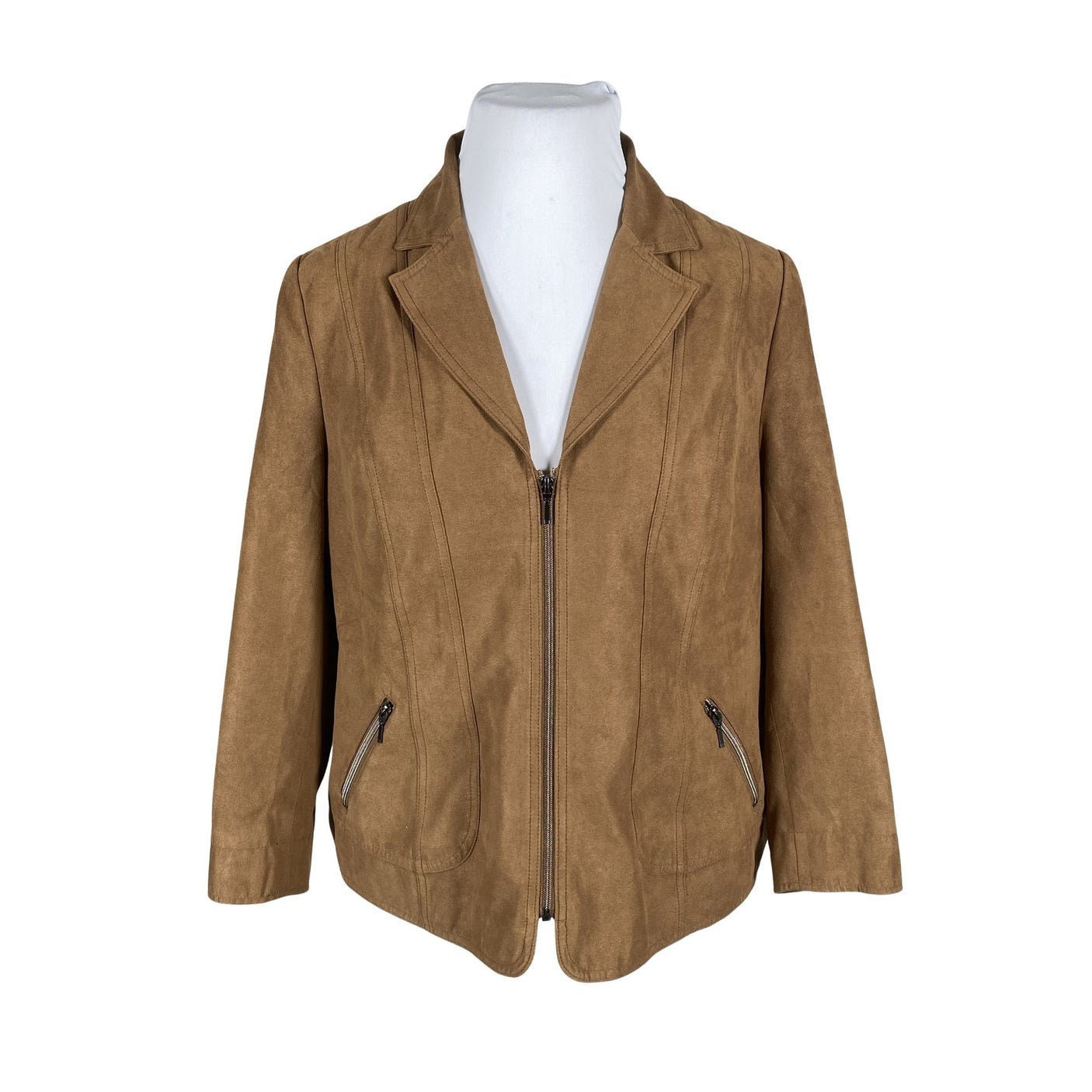 Unisex Atelier - Leather jacket, size 44 - Brown (1)