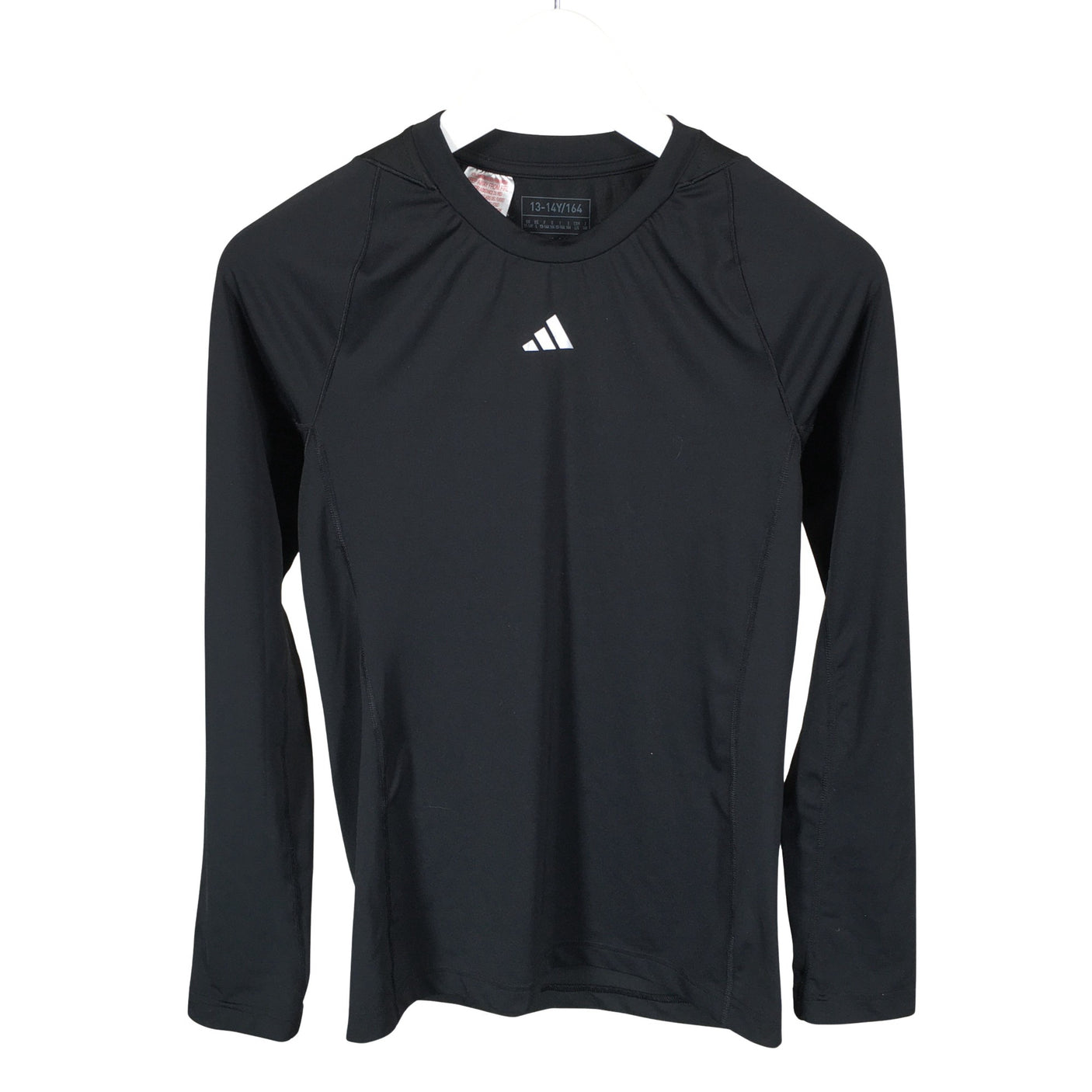 Unisex Adidas - Sports shirt, long sleeve, size 158 - 164 - Black (1)