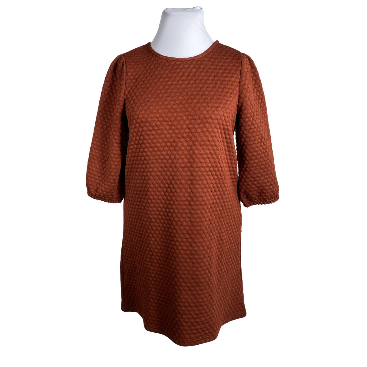 Unisex Free Quent - Tricot dress, size 42 - Brown (1)
