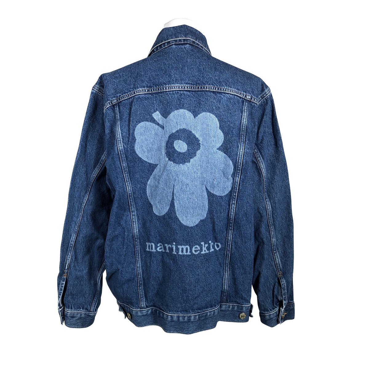 Unisex Marimekko - Denim jacket, size 38 - Blue (3)