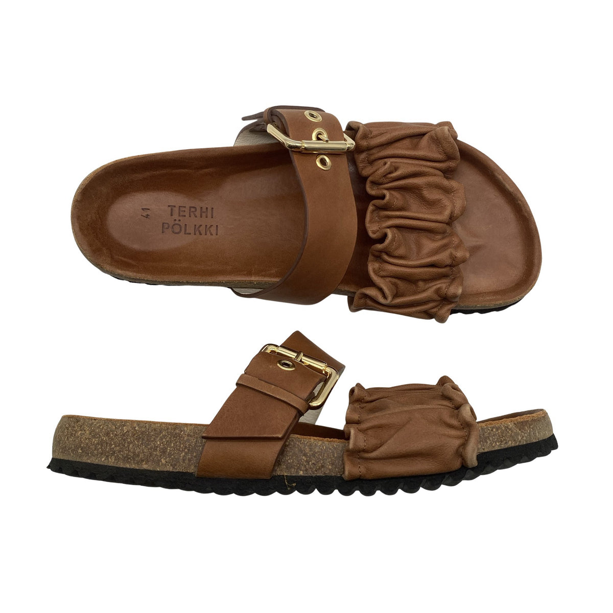 Unisex Terhi Pölkki - Sandals, size 41 - Brown (1)