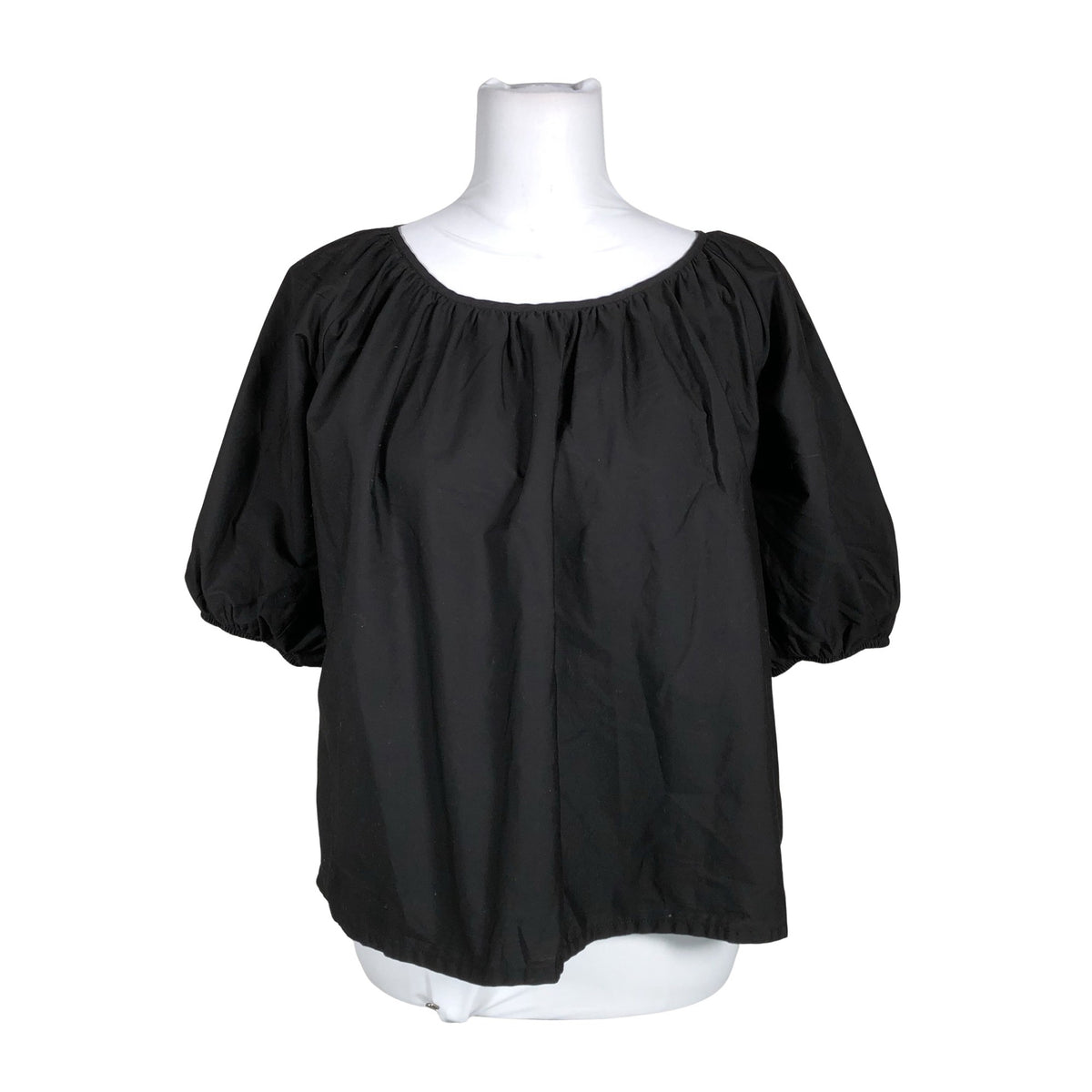 Unisex Nanso - Short-sleeved blouse, size 36 - Black (1)