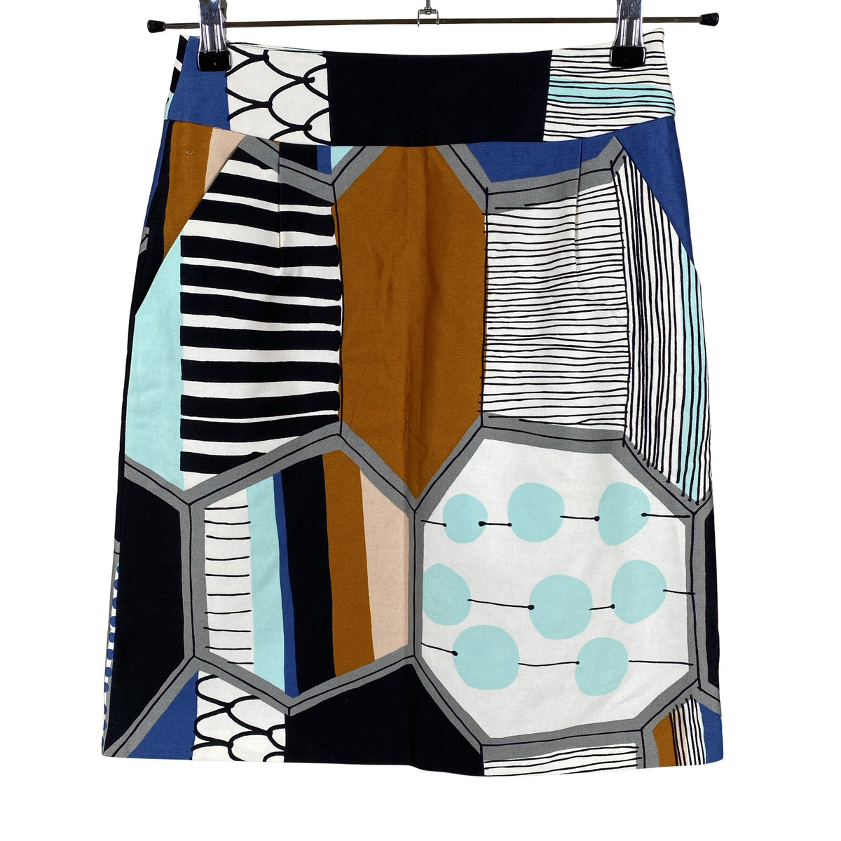 Unisex Marimekko - Fabric skirt, size 34 - White (1)