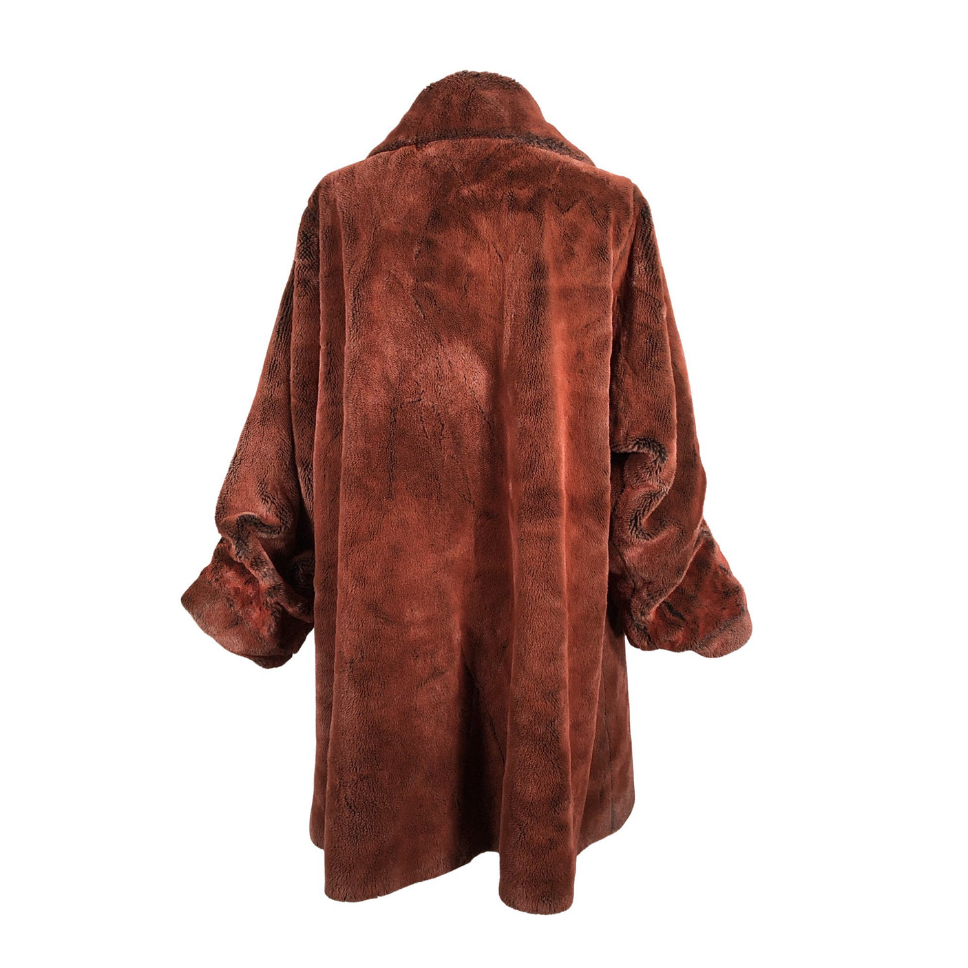 Unisex Marimekko - Faux fur coat, size 36 - Brown (3)
