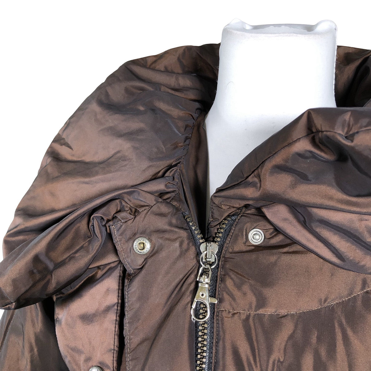 Unisex Joutsen - Down jacket, size 36 - Brown (2)