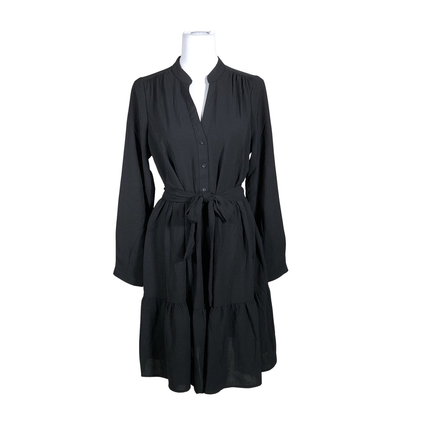 Unisex Selected - Schiffon dress, size 38 - Black (1)