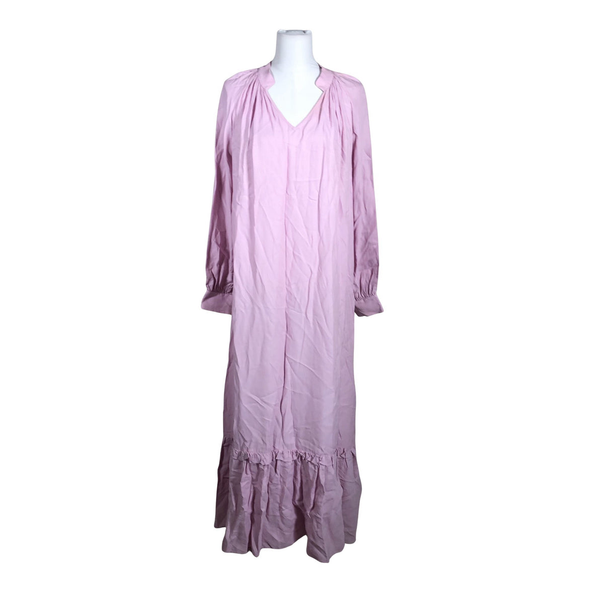 Unisex by Malene Birger - Schiffon dress, size 38 - Light pink (1)
