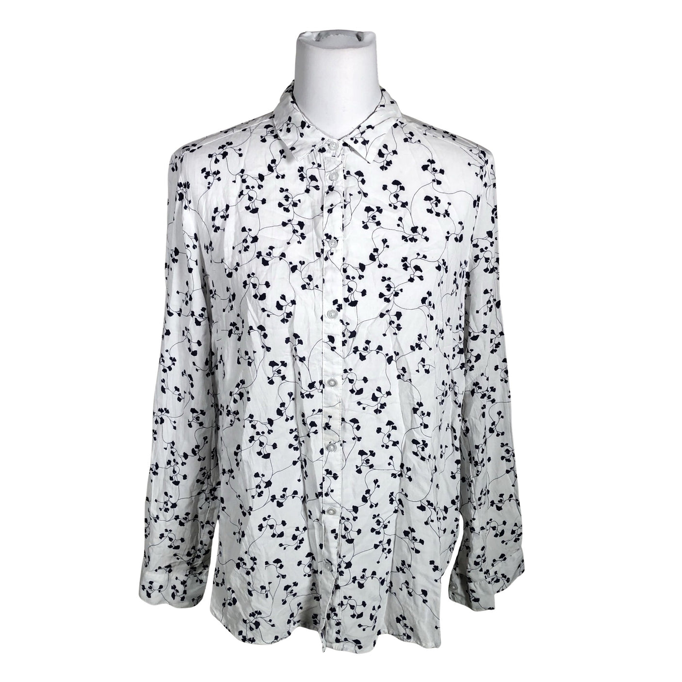 Unisex Lindex - Blouse, size 40 - White (1)