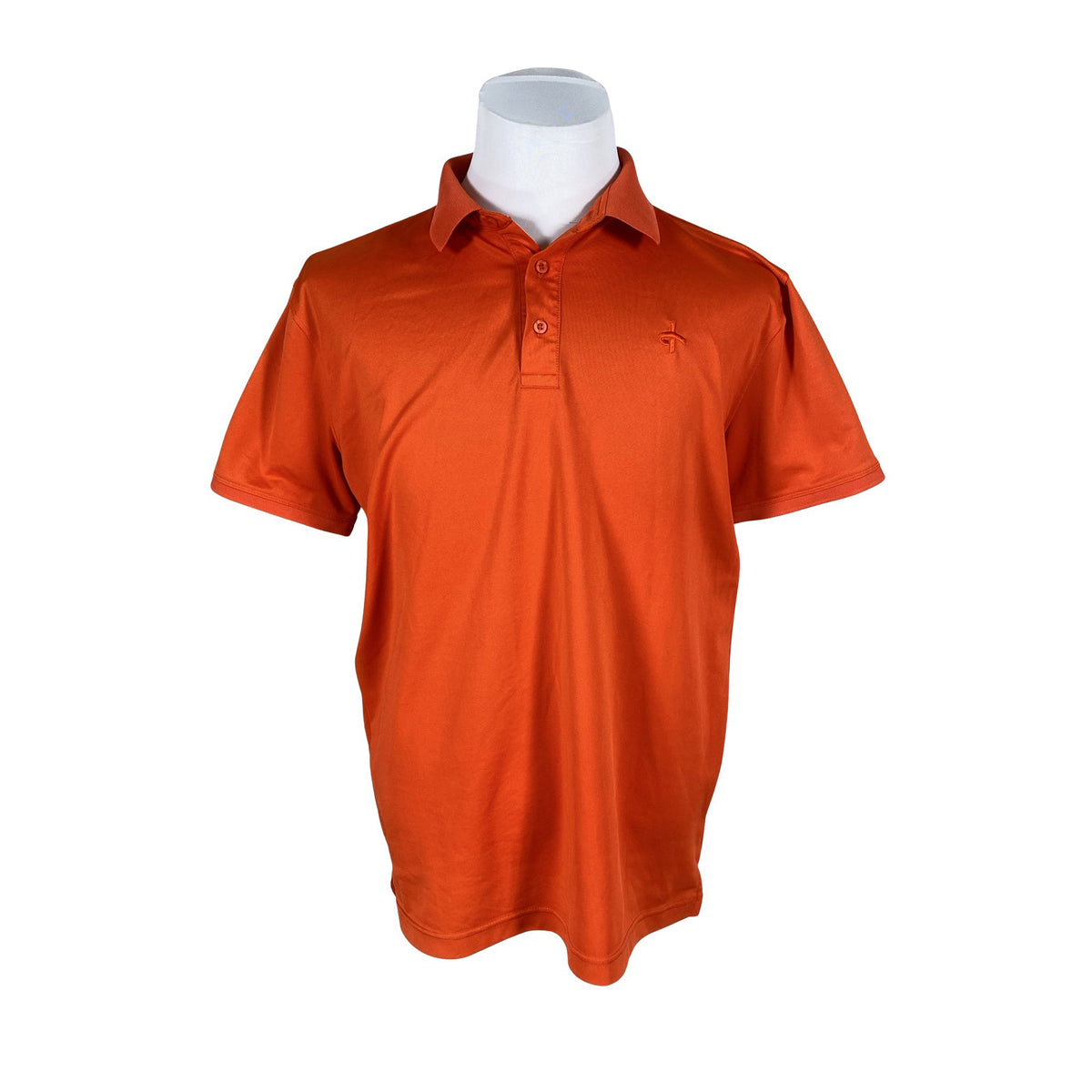 Unisex Cross - Sports shirt, short sleeve, size L - Orange (1)