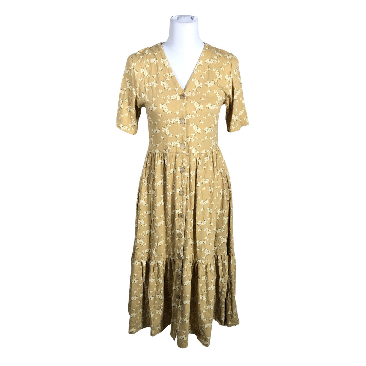 Unisex Mainio - Tricot dress, size 36 - Beige (1)