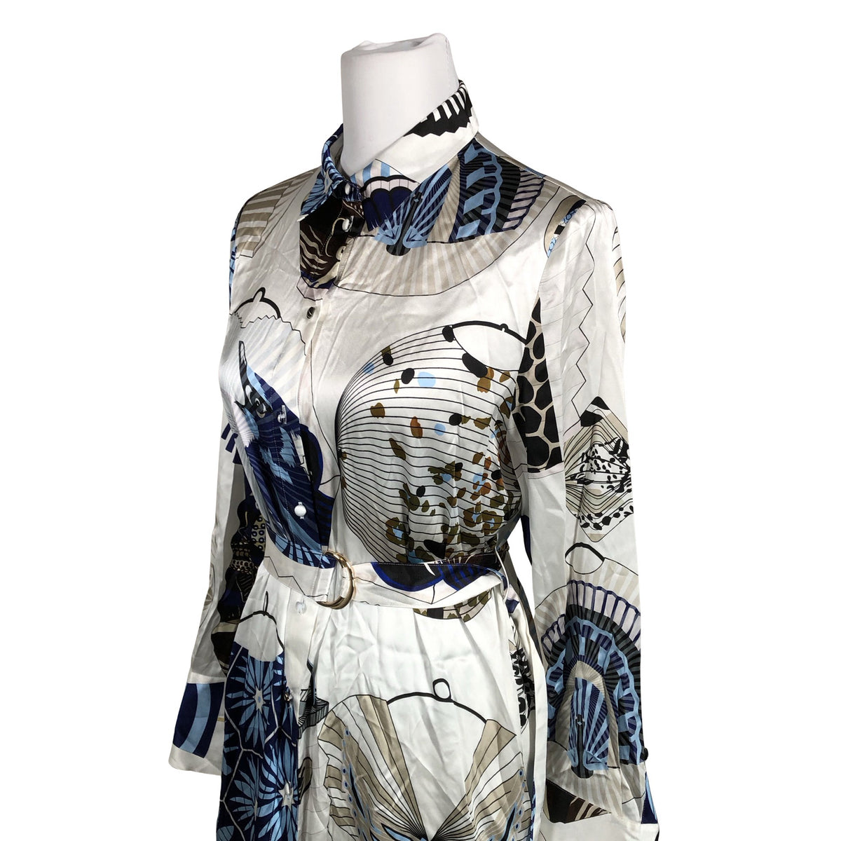Unisex Herzen's Angelegenheit - Schiffon dress, size 38 - Blue (3)