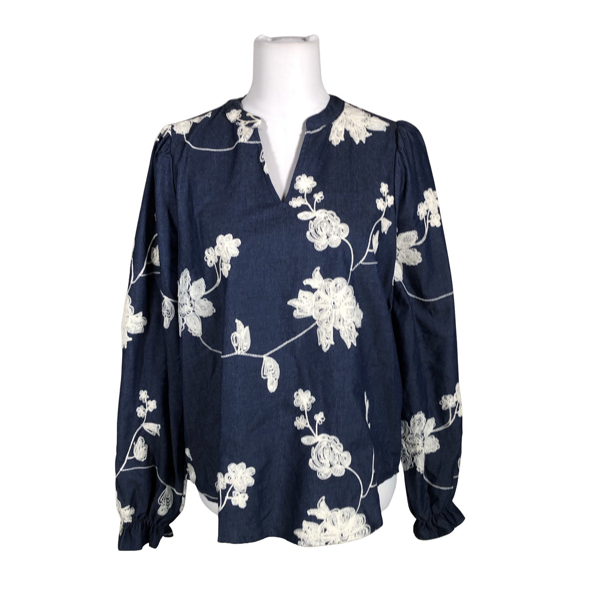 Unisex Fransa - Denim shirt, size 36 - Blue (1)