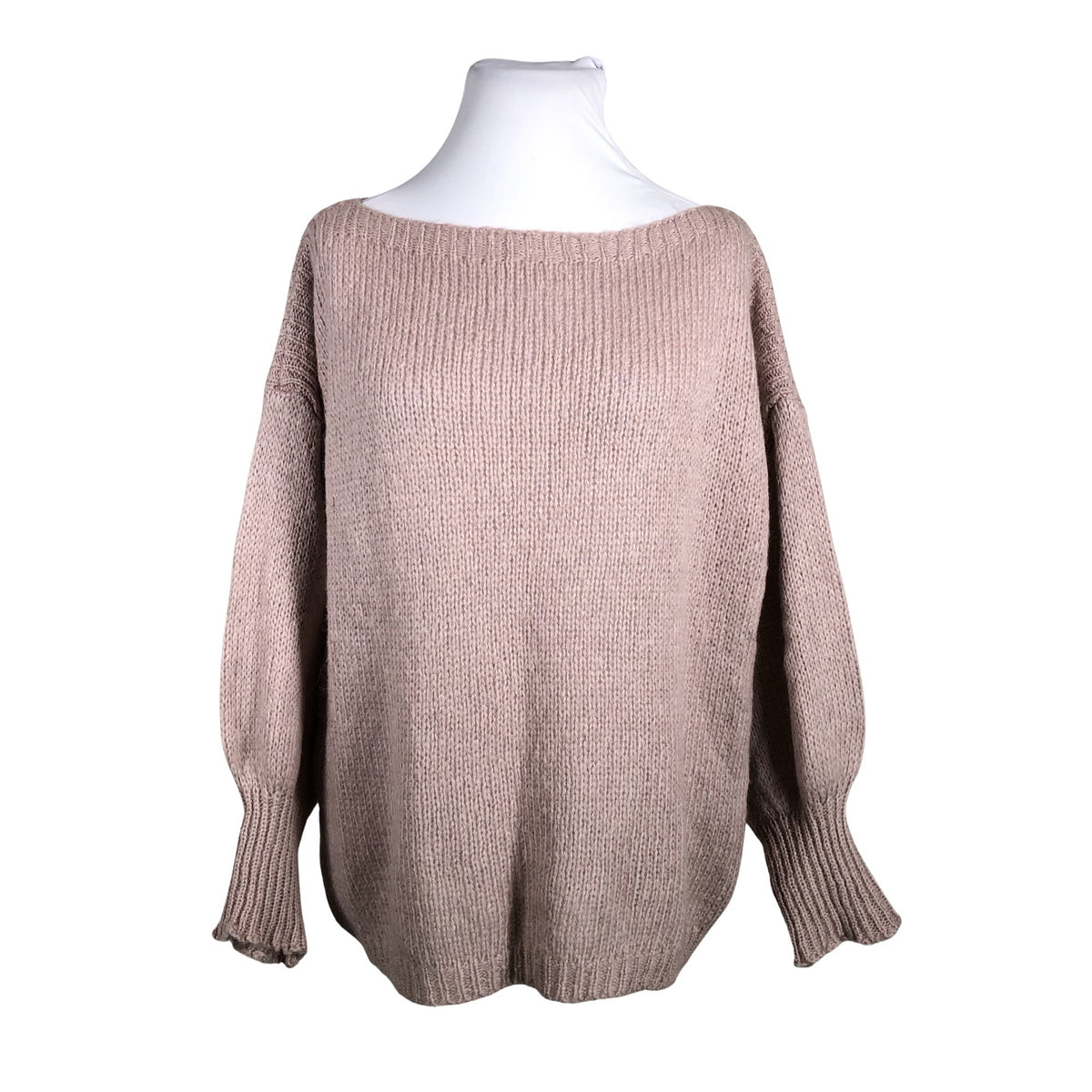 Unisex Bohemiana - Knit tunic, size 42 - Light pink (1)