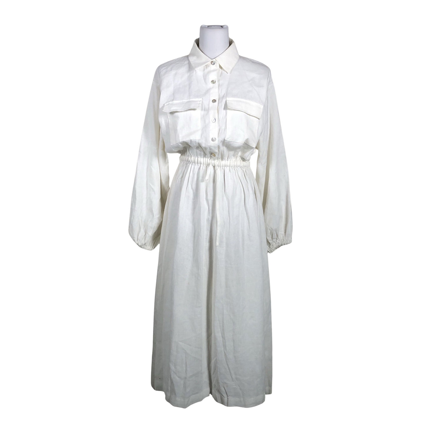 Unisex St MRLO - Maxi dress, size 36 - White (1)