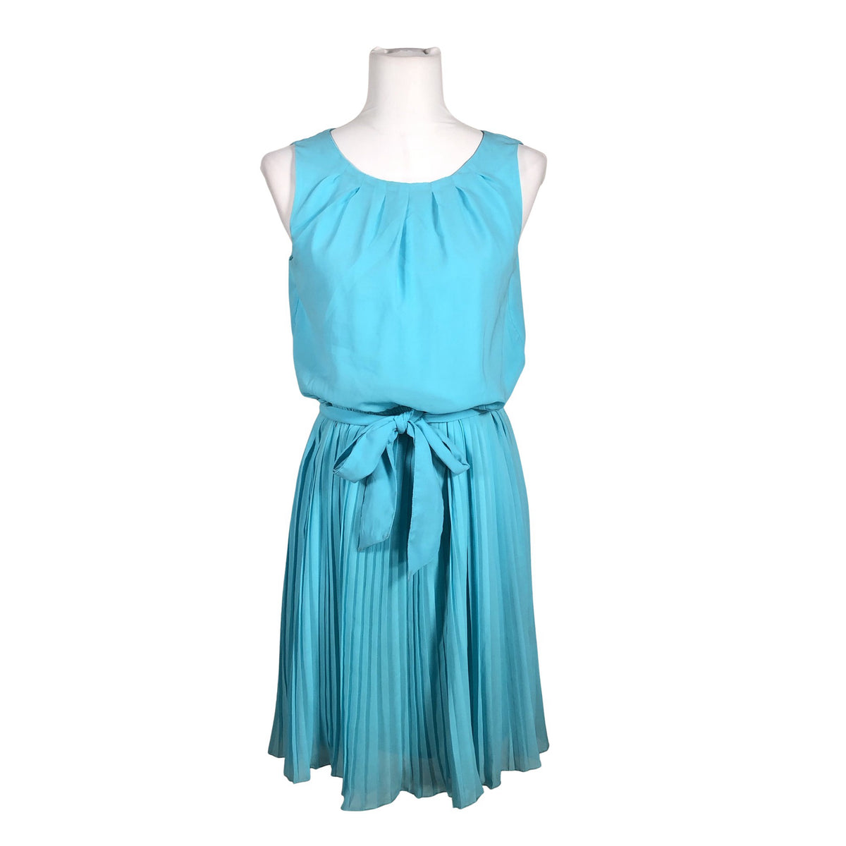 Unisex Esprit - Schiffon dress, size 38 - Turquoise (1)