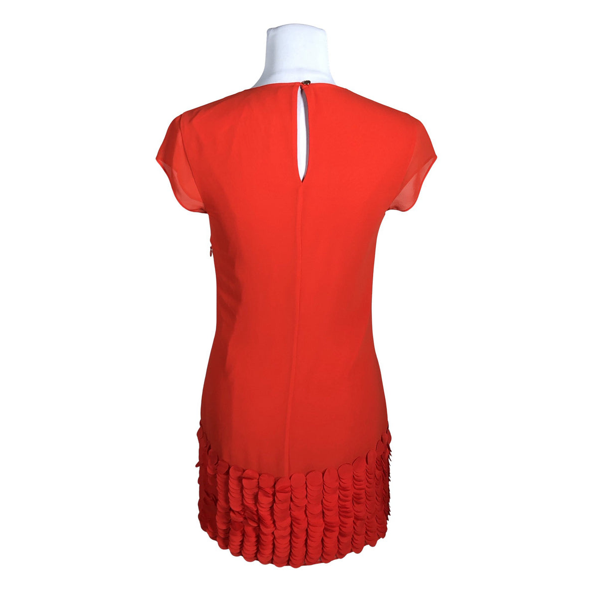 Unisex Ted Baker - Schiffon dress, size 34 - Red (2)