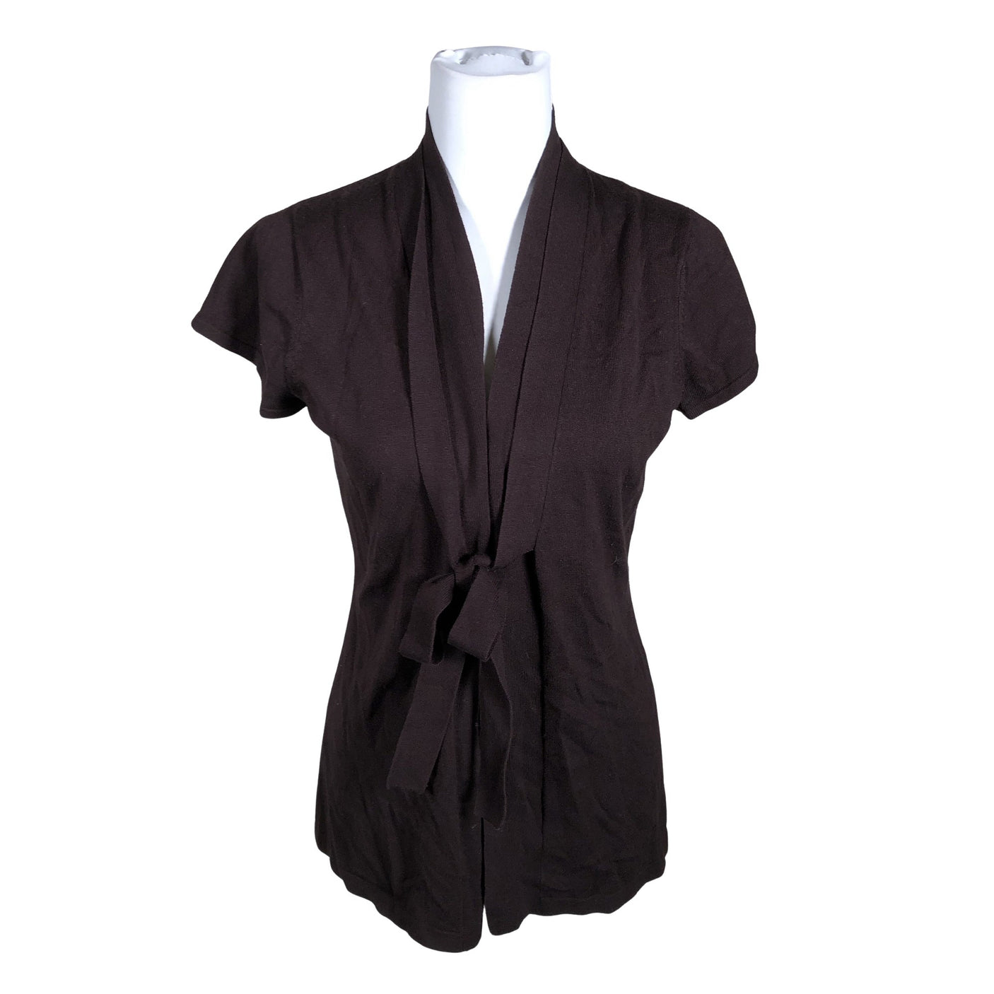 Unisex S.T.I - Knit vest, size 38 - Brown (1)