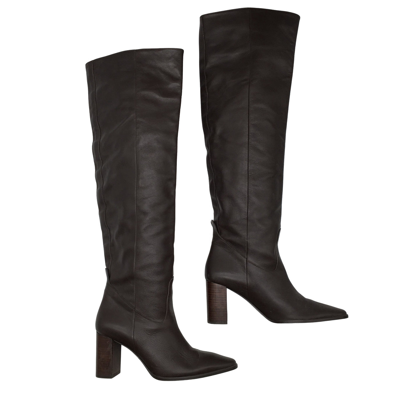 Unisex Massimo Dutti - Boots, size 38 - Brown (1)