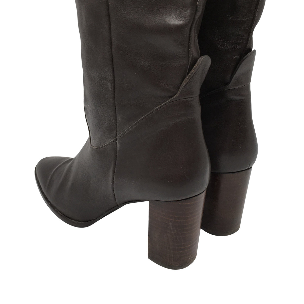 Unisex Massimo Dutti - Boots, size 38 - Brown (3)