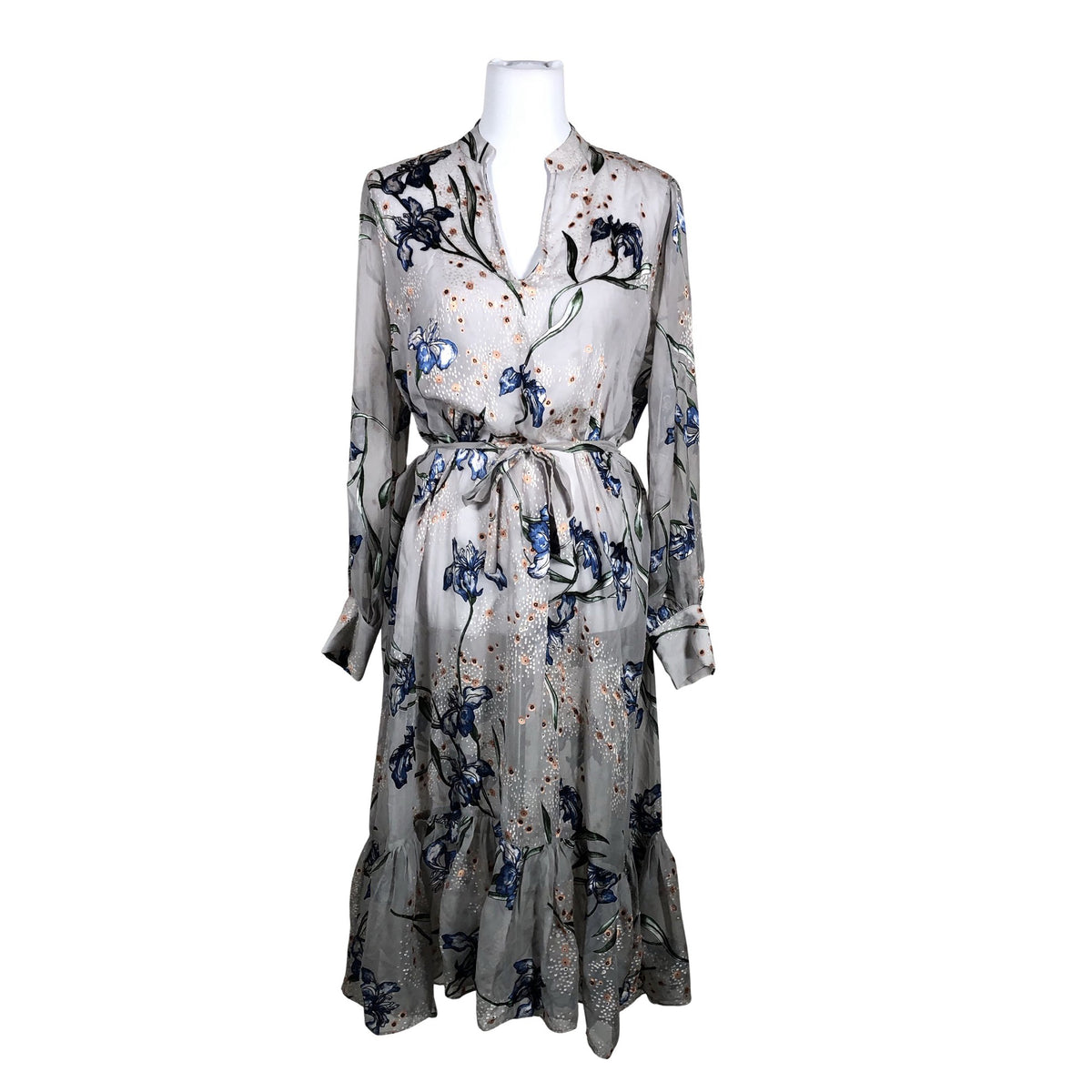 Unisex Second Female - Maxi dress, size 36 - Gray (1)