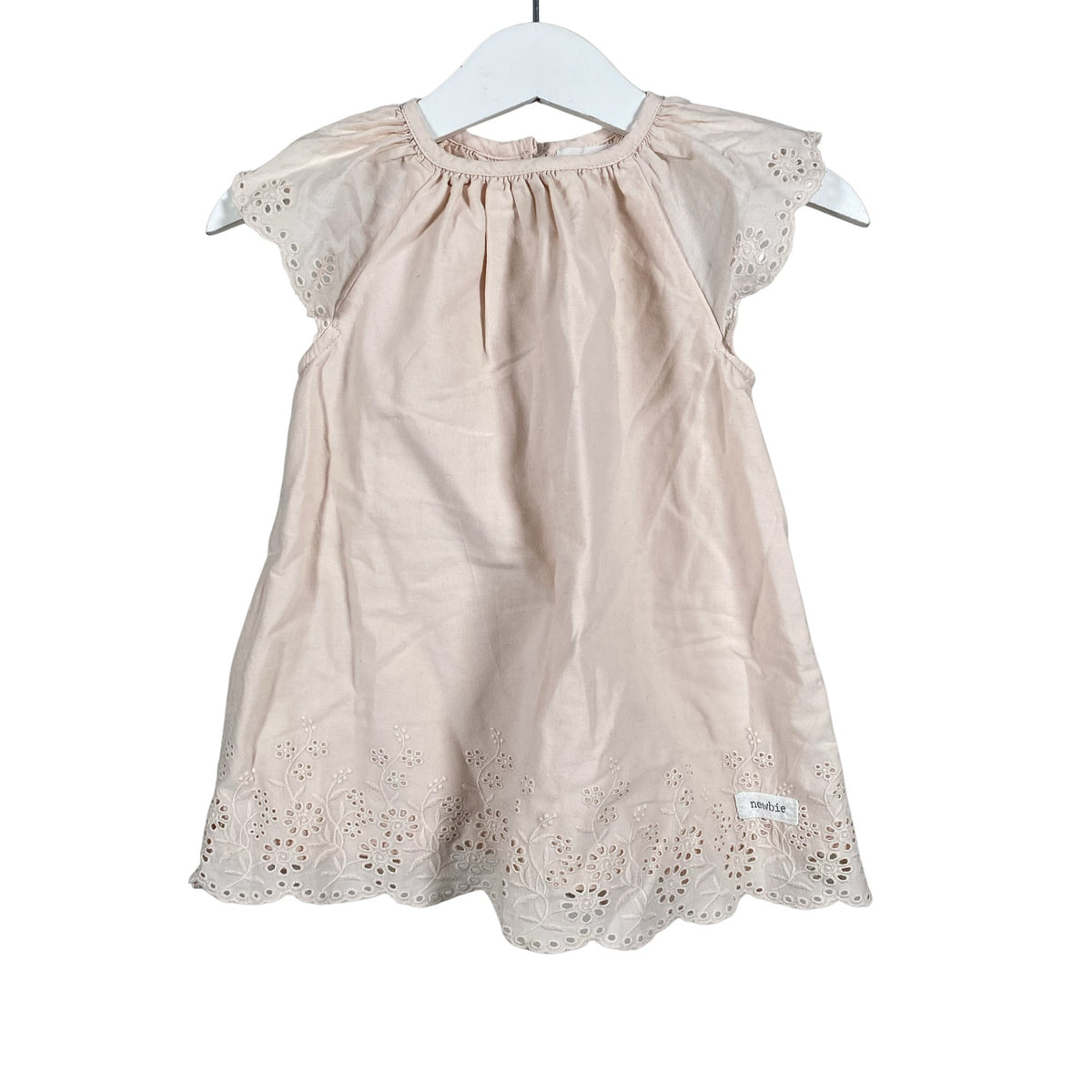 Unisex Newbie - Dress, size 80 - 86 - Light pink (1)