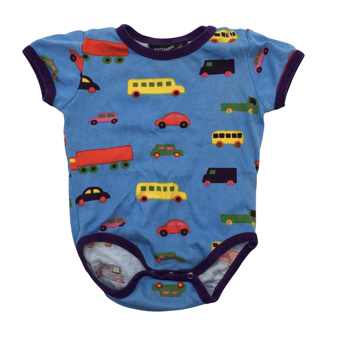 Unisex Marimekko - Body, size 62 - 68 - Blue (1)