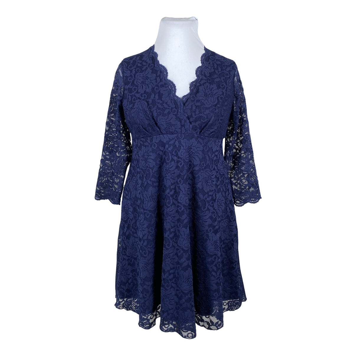 Unisex Flounce London - Party dress, size 42 - Blue (1)
