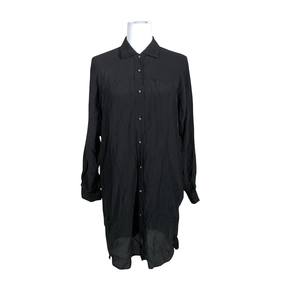 Unisex Nü Denmark - Schiffon tunic, size 40 - Black (1)