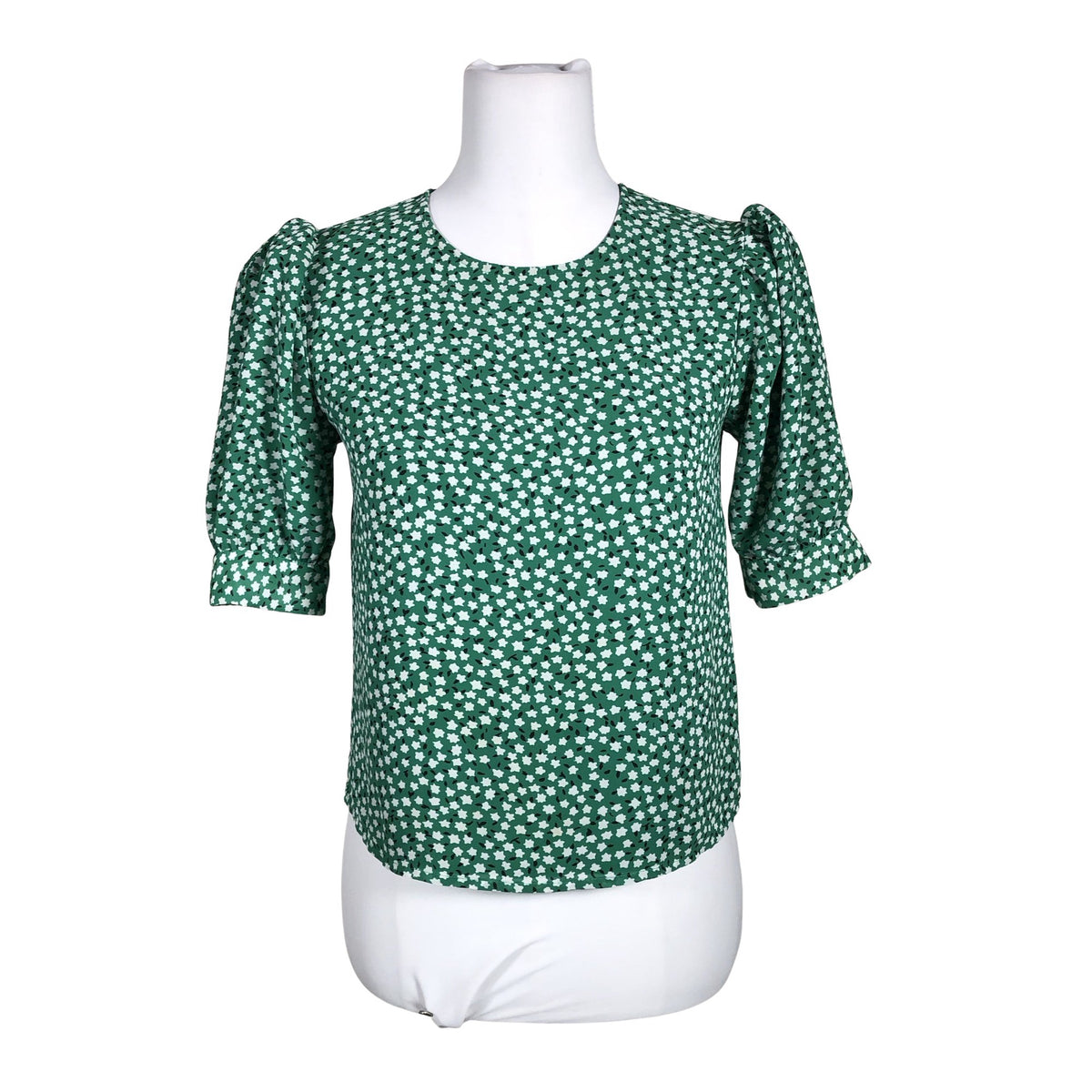 Unisex Dévier Studios - Short-sleeved blouse, size 34 - Green (1)