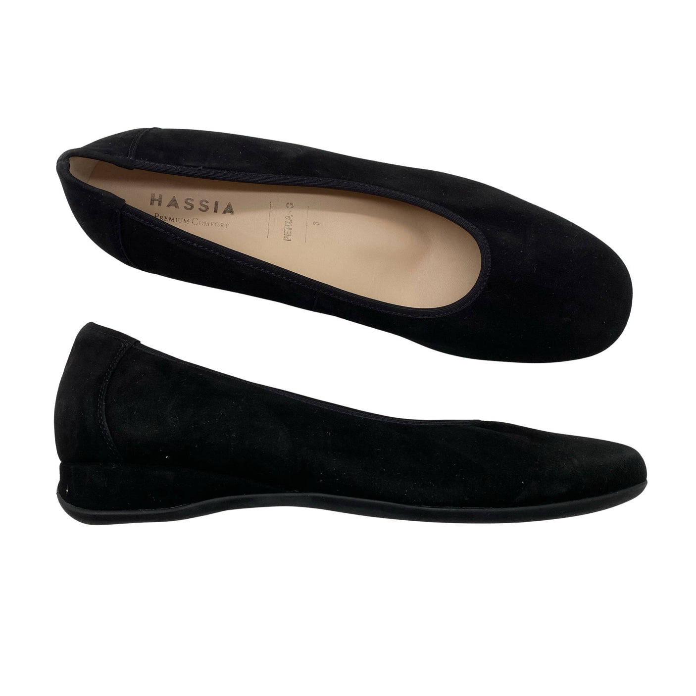 Unisex Hassia - Ballerinas, size 39 - Black (1)