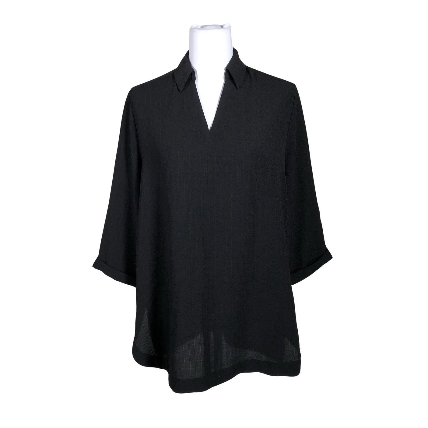 Unisex Opus - Schiffon tunic, size 36 - Black (1)