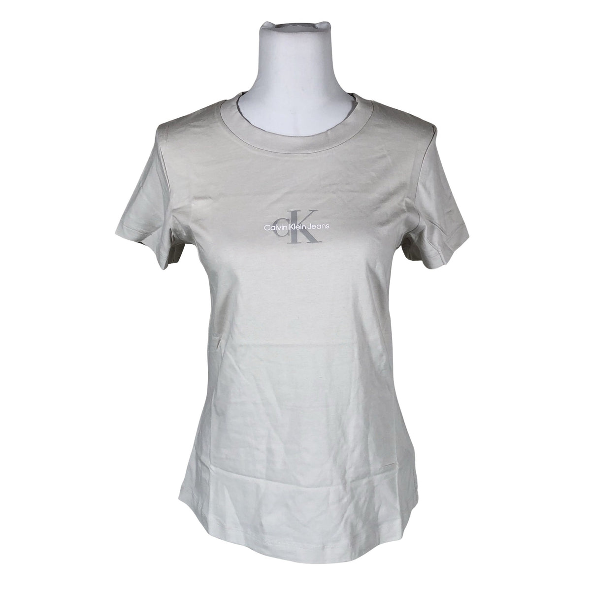 Unisex Calvin Klein Jeans - T-shirt, size 36 - Gray (1)