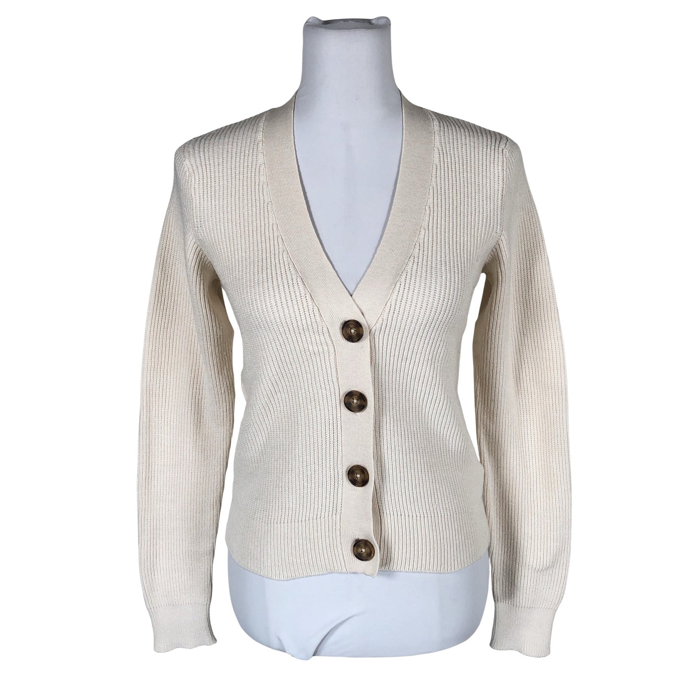 Unisex Soyaconcept - Cardigan, size 36 - Natural white (1)