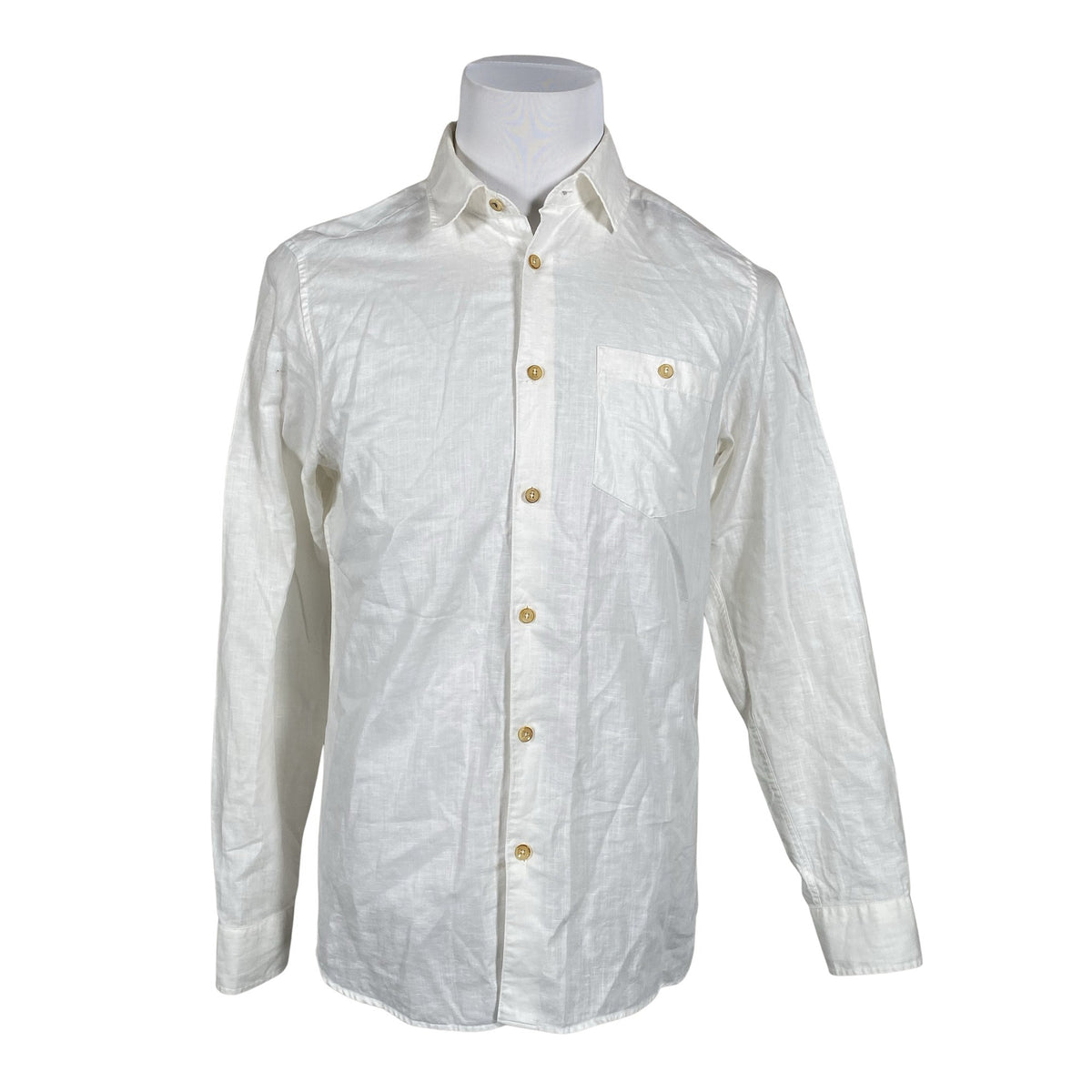 Unisex Ted Baker - Collared shirt, size M - White (1)