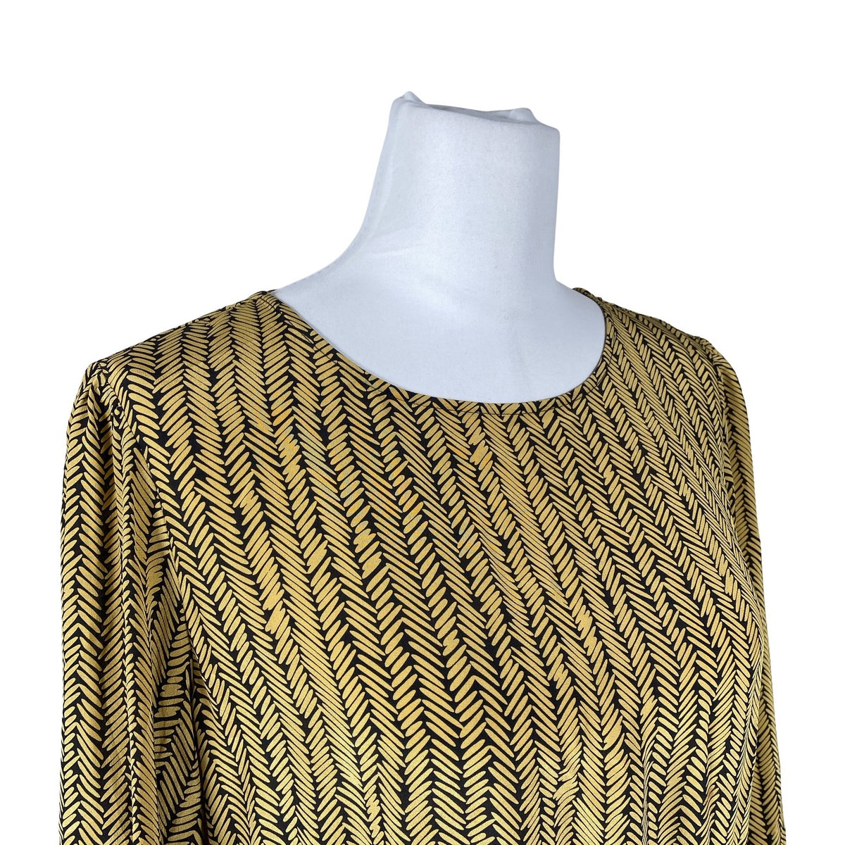 Unisex Marimekko - Schiffon dress, size 38 - Brown (3)