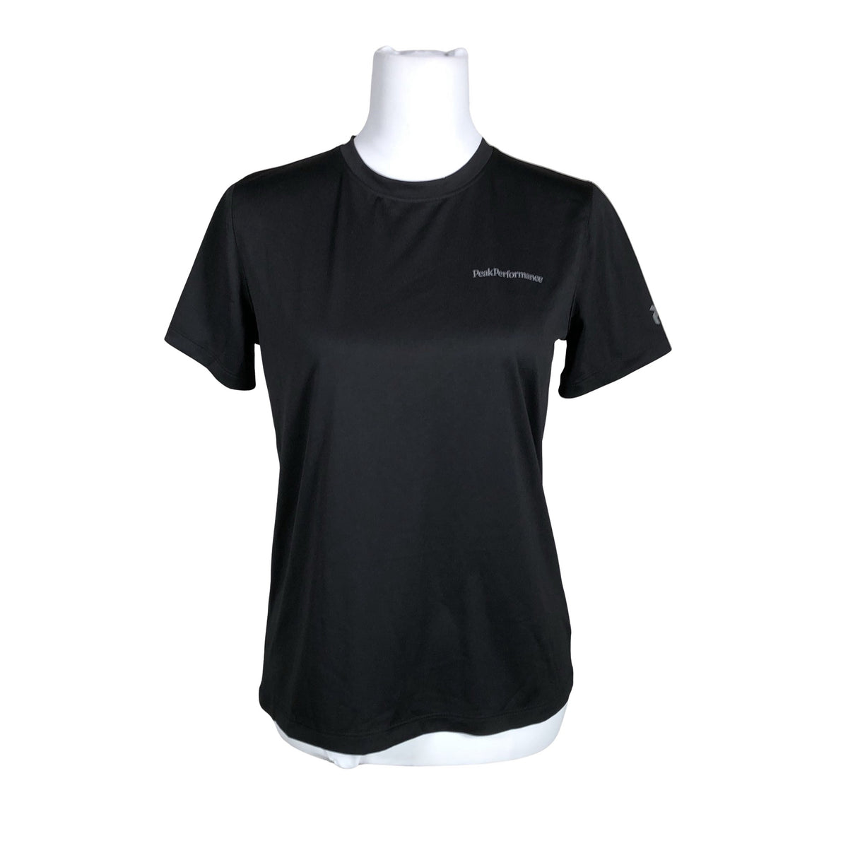 Unisex Peak Performance - Sports shirt, short sleeve, size 38 - Black (1)