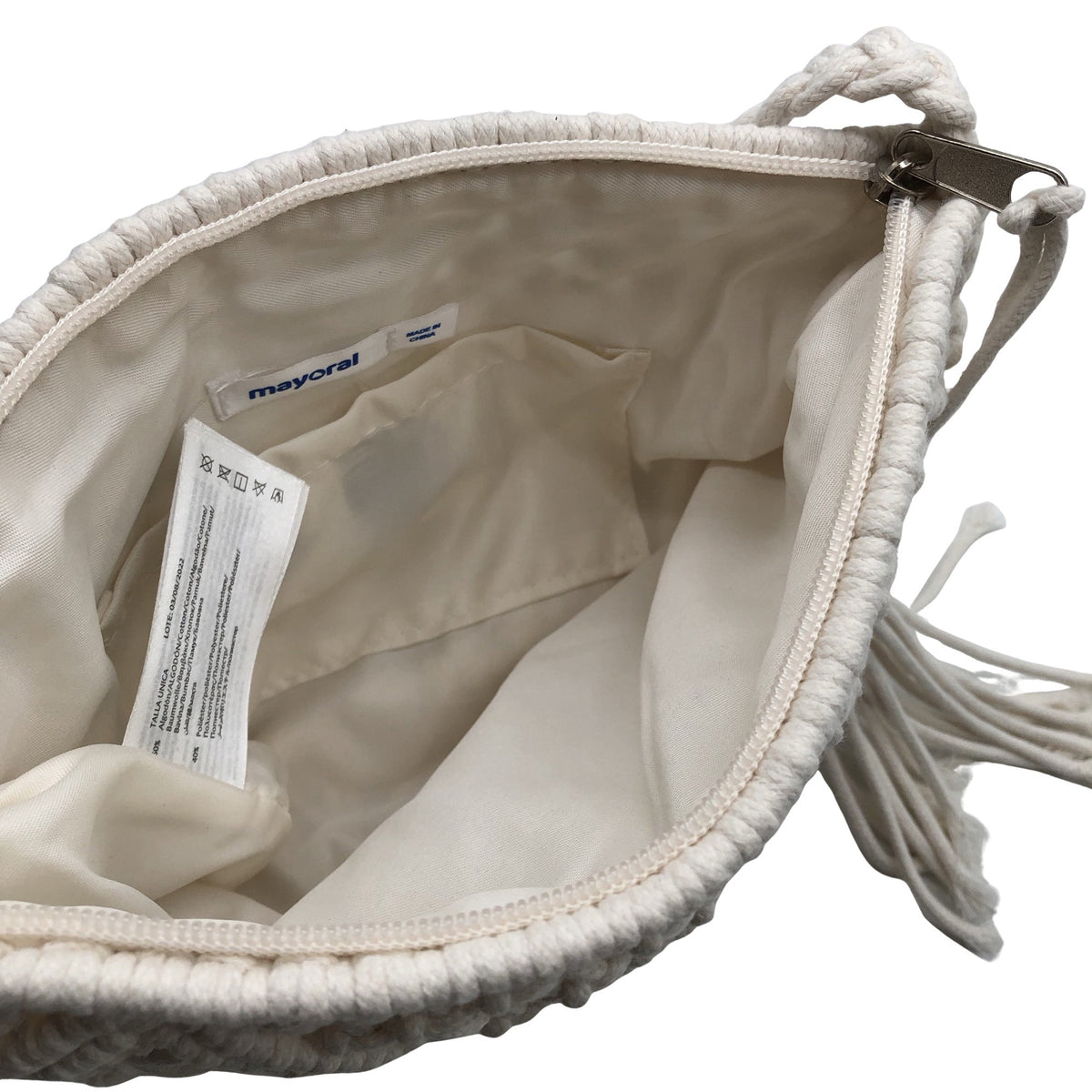 Unisex Mayoral - Shoulder bag, size Mini - Natural white (2)
