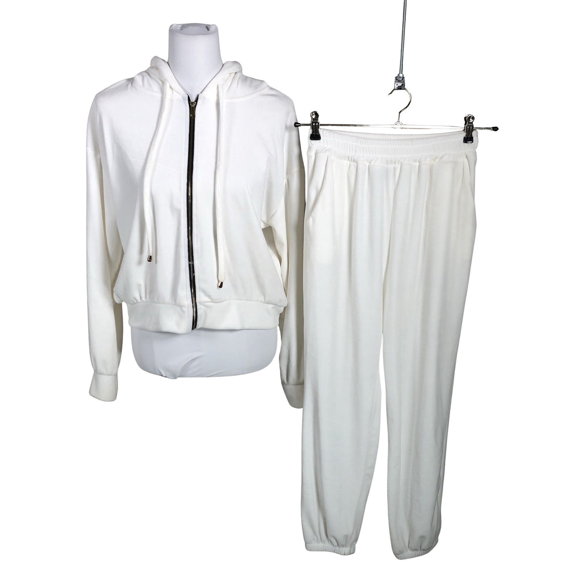Unisex W.Angel - Sweatshirt and pants set, size 36 - White (1)