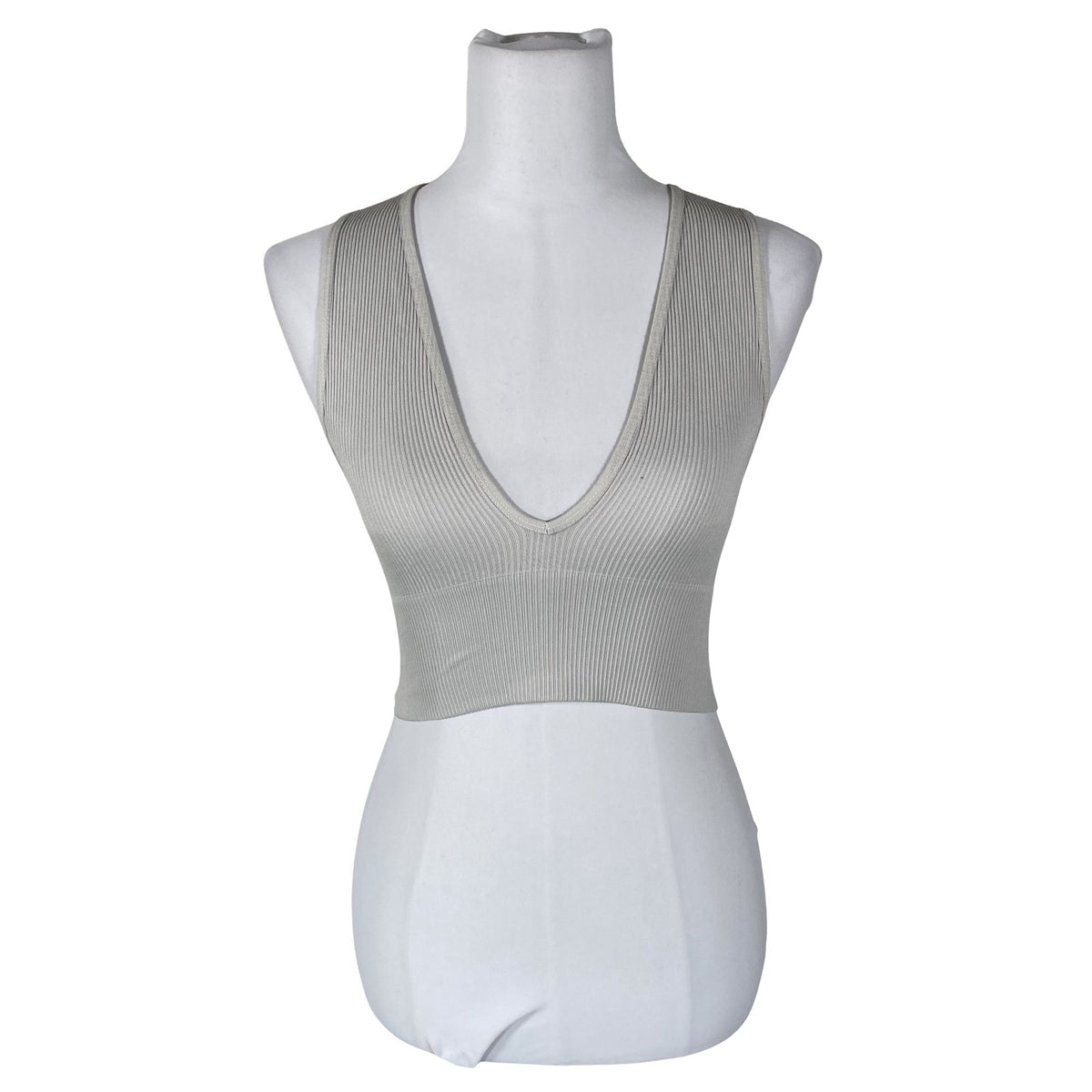 Unisex Urban Outfitters - Tricot tank top, size 36 - Gray (1)