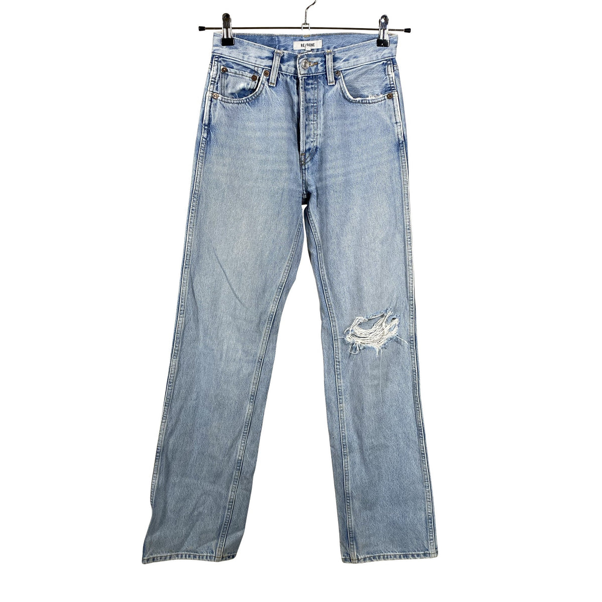 Unisex Re/Done - Jeans, size W24 - Light blue (1)