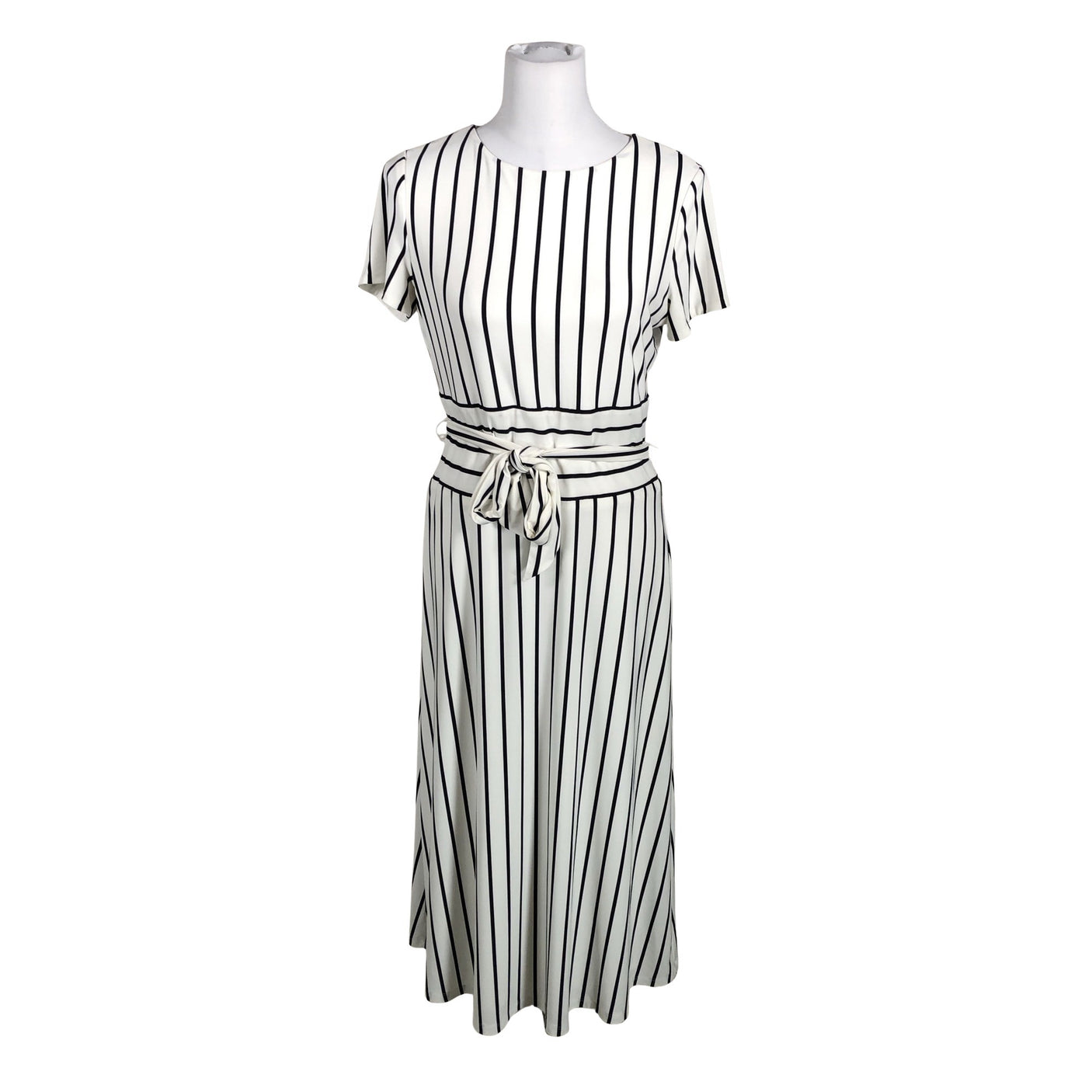 Unisex Lauren Ralph Lauren - Schiffon dress, size 38 - White (1)