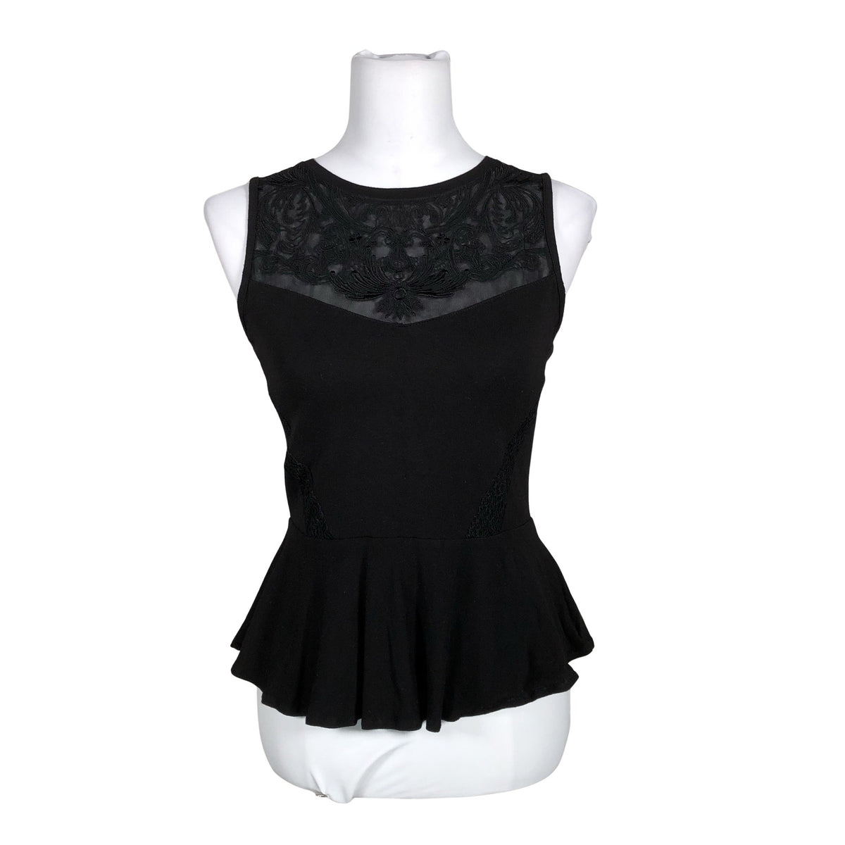 Unisex Karen Millen - Tricot tank top, size 36 - Black (1)