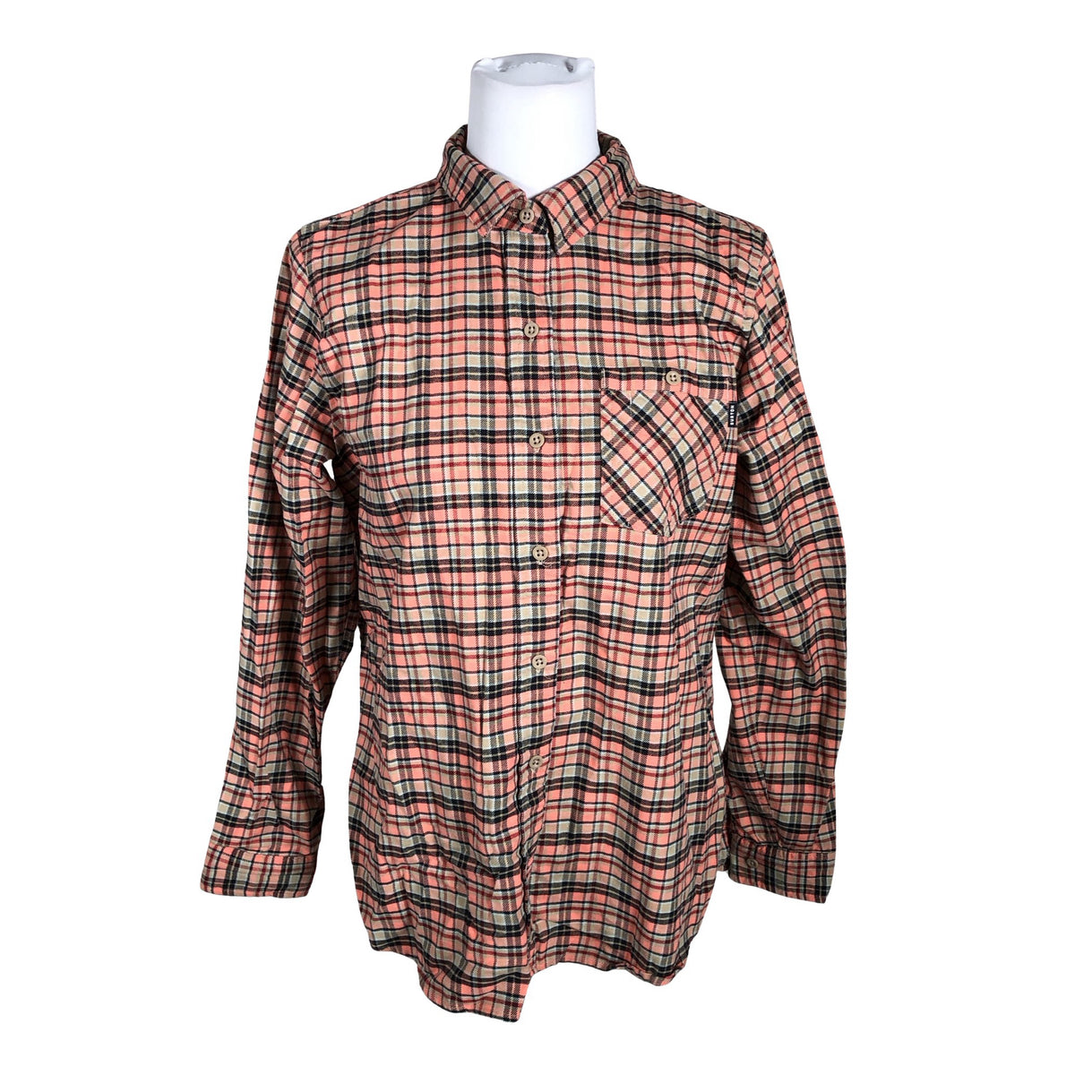 Unisex Burton - Flannel shirt, size 38 - Orange (1)