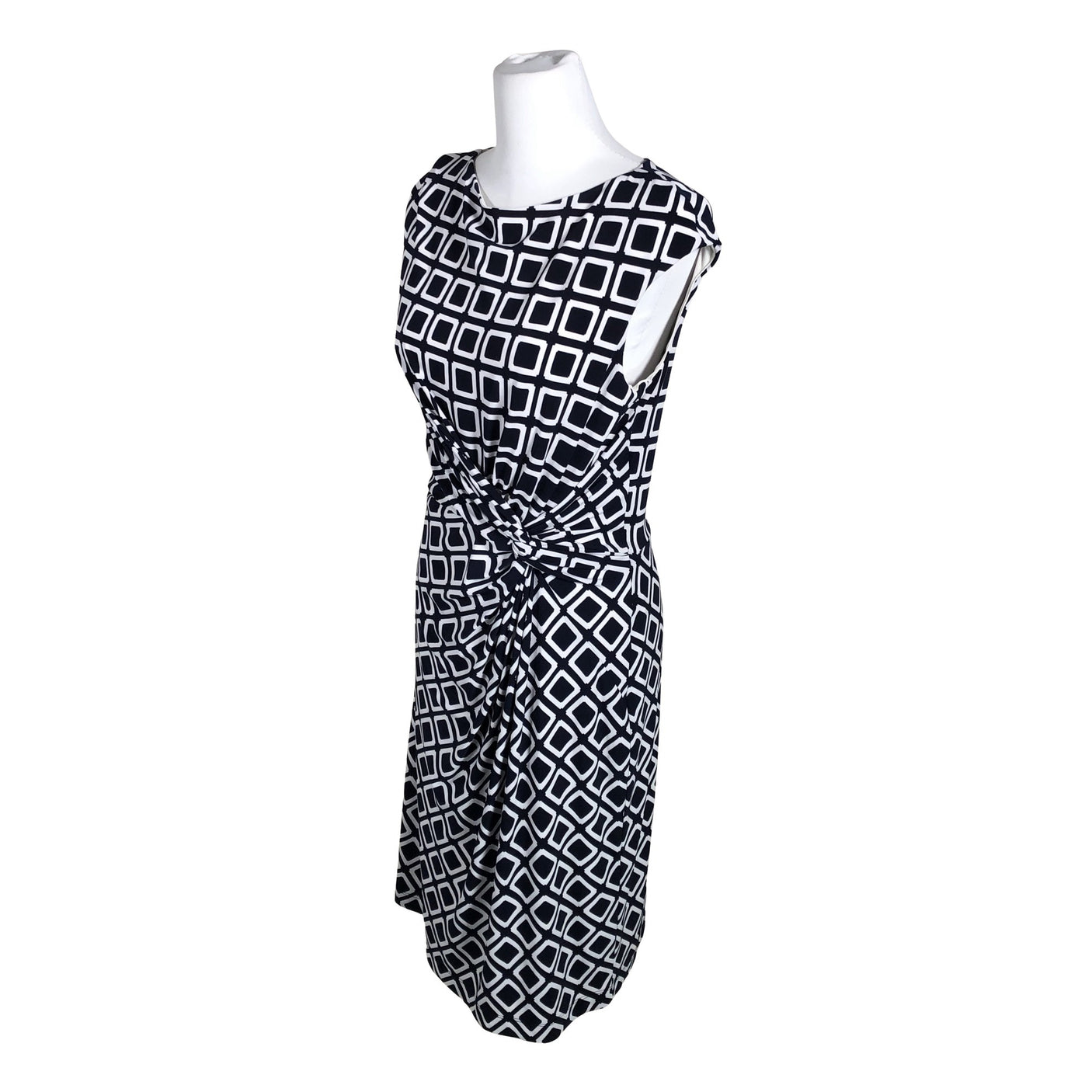 Unisex Lauren Ralph Lauren - Schiffon dress, size 40 - Blue (3)
