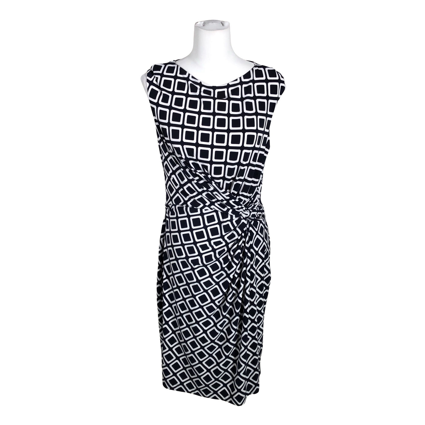 Unisex Lauren Ralph Lauren - Schiffon dress, size 40 - Blue (1)