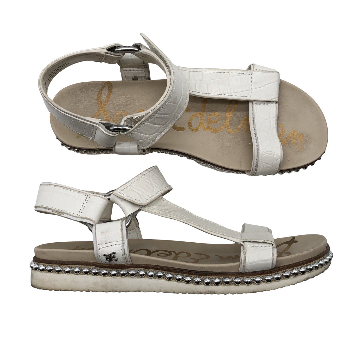 Unisex Sam Edelman - Sandals, size 38 - White (1)